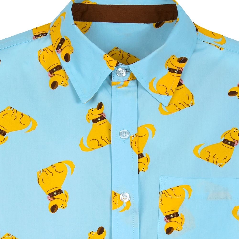 Disney Parks Exclusive - Button Up Top (UP) Doug the dog/ Men’s (unisex) Small